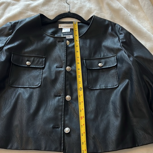 Lucky brand, leather jacket - Picture 10 of 15